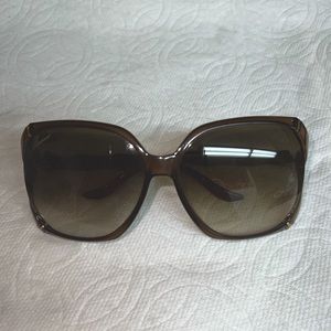 Gucci Bamboo Effect Sunglasses